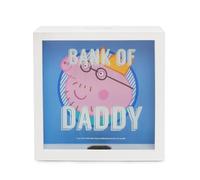 Peppa Pig Men's Money Box | White | Officially Licensed Merch Peppa Pig White