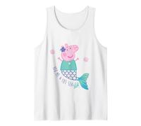 Peppa Pig Mermaid Magic Pose Happy Friends Classic Forever Tank Top