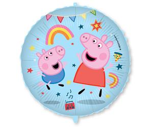 Peppa Pig Messy Play Foil Balloon 18"