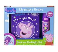 Peppa Pig Moonlight Bright Book 5 Sound Flashlight Set (Play-A-Sound)