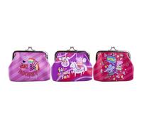 Peppa Pig Multicolor Rectangular Coin Purse - 12.5cm x 10cm (1 Count) - Charming & Durable Kids' Accessory
