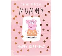 Peppa Pig Official Birthday Card, Mummy