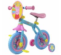 Peppa Pig My First 10 Inch Wheel Size Kids 2-in-1 Training Bike