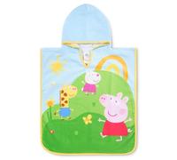Peppa Pig My First Poncho Towel - Square Children's Bath Towel Ultra Soft Towel