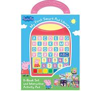 Peppa Pig - My First Smart Pad Library - Interactive Activity Pad and 8-Book Set - PI Kids