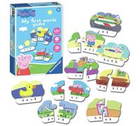 Peppa Pig My First Words Game - 64 Self-Correcting Word & Picture Puzzles for Ages 4+, Boosts Reading & Spelling (Code 1483664)