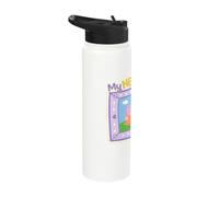Peppa Pig New Family Photo Frame Stainless Steel Insulated Water Bottle