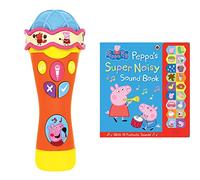 Peppa Pig none PP07 Singalong & Learn Microphone, Multi Peppa's Super Noisy Sound Book
