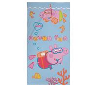Peppa Pig Ocean Fun Towel In Pale Blue Pale Blue One Size