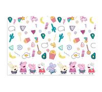 Peppa Pig Pa Pig Printed Party Table Cover White/multicoloured (One Size)