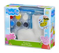 Peppa Pig Paint Up Boot Planter, preschool creative toy, paint up plaster peppa pig boot, gift for 3-5 year old