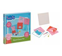 Peppa Pig Paint Your Own Stencil Printing Canvas Kit Activity Set