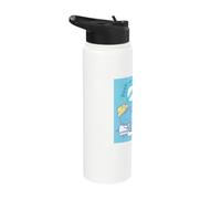 Peppa Pig P Boo Stainless Steel Insulated Water Bottle