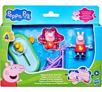 Peppa Pig Peppa and Evie's Park Fun Playset with 2 Figures and 2 Accessories