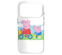Peppa Pig Peppa George Bicycle Case for iPhone 17 Pro