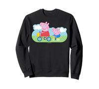 Peppa Pig Peppa George Bicycle Sweatshirt