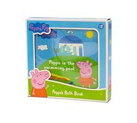 Peppa Pig - Peppa Pig Bath Book - with 10 Different Illustrations - Bath and Pool Toys - From 12 Months (DeQube 919D00050)