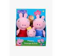 Peppa Pig Peppa Pig Peppa, George and Baby Evie Three-Pack Soft Toy