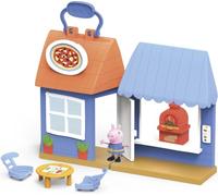Peppa Pig Peppa’s Adventures Peppa’s Pizza Place Carry-and-Play Playset Pre-school Toy, Includes Figure and 4 Accessories, Multicolor, F2169