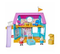 Peppa Pig Peppa’s Club Peppa’s Kids-Only Clubhouse Preschool Toy; Sound Effects; 2 Figures, 7 Accessories; Ages 3 and Up