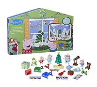 Peppa Pig Peppa’s Kids Advent Calendar, Contains 24 Surprise Toys, 4 Holiday Peppa Pig Family Figures; Ages 3 and Up