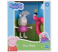 Peppa Pig - Peppa's Adventures Suzy Sheep Figure With Flamingo Float Toy