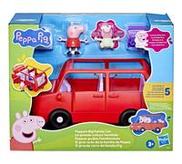 Peppa Pig Peppa's Big Family Car Playset Includes Evie & Peppa Pig Figures