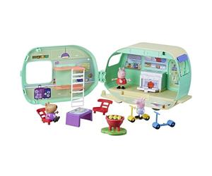 Peppa Pig Peppa's Caravan Playset, Pink