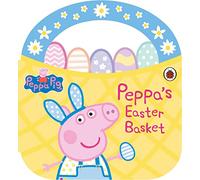Peppa Pig: Peppa's Easter Basket Shaped Board Book: (Peppa Pig)
