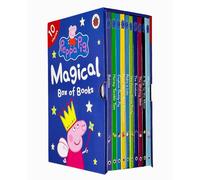 Peppa Pig Peppas Magical Box of Books 10 Stories Collection Set (Bubbles, Horsey Twinkle Toes, Captain Daddy Pig, Peppa Meets Kylie Kangaroo, Pedro Is Late,The Fancy-Dress Party, The Rainbow & More)