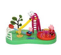 Peppa Pig Peppa'S Playground Playset With Sound Effects, Includes 3 Figures, Preschool Toy For Girls & Boys 3 Years And Up, Birthday Toys For Kids