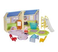 Peppa Pig Peppa's Pop-Open Playgroup Playset, Rosa
