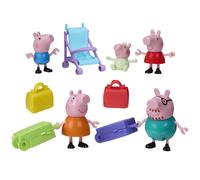 Peppa Pig Peppas Travels Big Family Adventure Figure and Accessories Set In