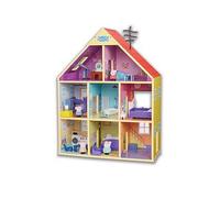Peppa Pig Wooden Playhouse, dolls house, playhouse, imaginative play, preschool toys, fsc certified, sustainable toys, gift for 3 years and over