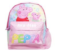 Peppa Pig Personalised Girls Backpack Mini Bag Rucksack Nursery School