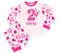 Peppa Pig Personalised Girls Birthday Pyjamas When I Wake Up Age PJs
