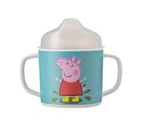 PEPPA PIG Petit Jour Paris - Double-Handled Cup with Anti-Slip Base!, Green, PI904K