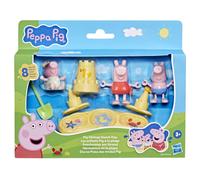 Peppa Pig Pig Siblings Beach Day - Beach Playset