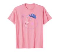 Peppa Pig Pink Out Grandpa Pig Face T-Shirt