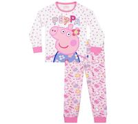 Peppa Pig Pjs, Long Sleeve Girls Pyjamas, Peppa Kids Pjs, Girls' Pyjama Sets, Pink 6-7 Years