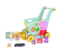 Peppa Pig Play Set for Toddlers Age 3+, Play Set for Pretend Play, Party Set for Children, Durable Wooden Kitchen Toys, Fun Set for Toddlers and Kids (Shopping Trolley)