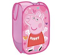 Peppa Pig Pop-Up Laundry Basket/Toy Storage Bin 36 x 36 x 58 cm