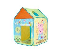 Peppa Pig Pop Up Play House Girls Play Tent Collapsible Wendy House for Indoors and Outdoors Use, Multi-Colour, H102cm x L72cm x D72cm