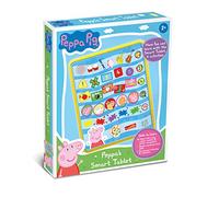 Peppa Pig - PP04 Peppa's Smart Tablet Toy For Kids - Interactive Learning & Child Development, Colours, Numbers and Letter Recognition, Communication Skills, - Features 6 Fun Activities, 2+ Years