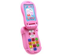 Peppa Pig PP06 Peppa's Flip & Learn Toy Phone for Kids-Interactive Learning and Child Development, Colours and Number Recognition and Communication,