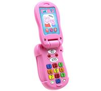 Peppa Pig PP06 Peppa's Flip & Learn Toy Phone for Kids-Interactive Learning and Child Development, Colours and Number Recognition and Communication, 3+ Years, Single, Multi