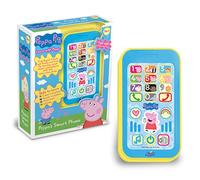 Peppa Pig PP09 Peppa's Smart Phone For Kids, Interactive Learning and Child Development, Listening, Coordination, Communication, Recognition, 18 Months+, Medium, Multi-color