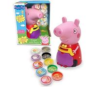 Peppa Pig PP11 Peppa Toy for Kids-Interactive Learning & Child Development, Colours & Number Recognition, Counting and Listening-Includes 10 Fun Coins, 3+ Years, Single, Multi
