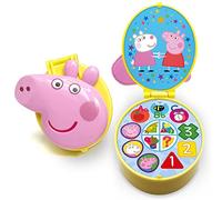 Peppa Pig PP17 Peppa's Flip Up Learning Pad For Kids - Interactive Learning and Child Development,Colours and Numbers Recognition,Coordination and Communication - Features Fun Activities, 18 Months+