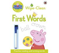 Peppa Pig: Practise with Peppa: Wipe-Clean First Words – Paperback – Penguin Books